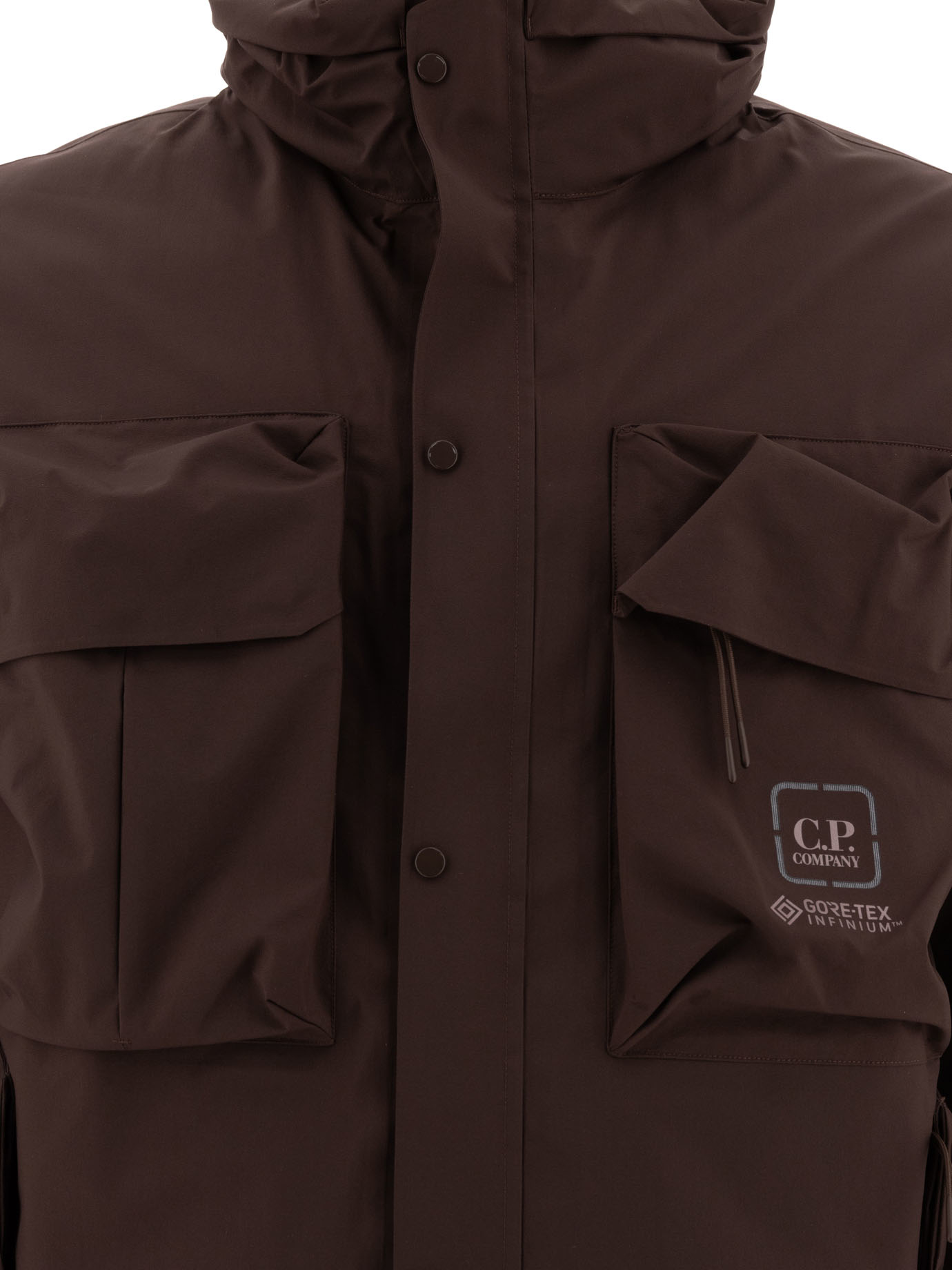 C.P. COMPANY Brown The Metropolis Series GORE-TEX INFINIUM™ jacket